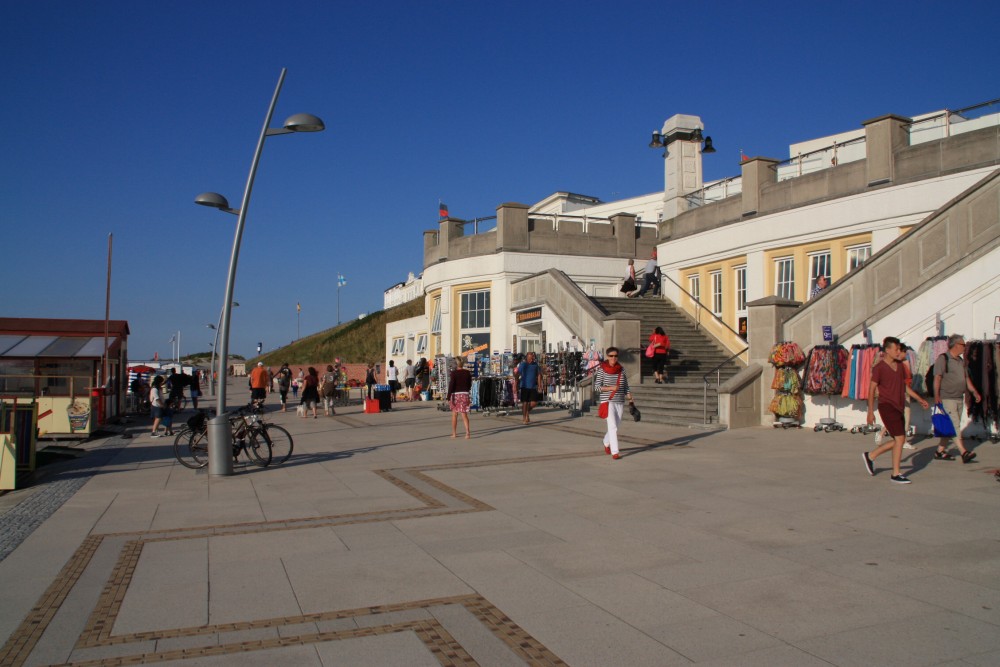 Strandpromenade auf Borkum